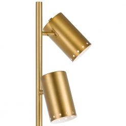 Derry 66 in. Matte Gold Three-Light Floor Lamp by AF Lighting -Deals BEYOND LED TECHNOLOGY Store matte gold af lighting floor lamps 9145 fl c3 1000