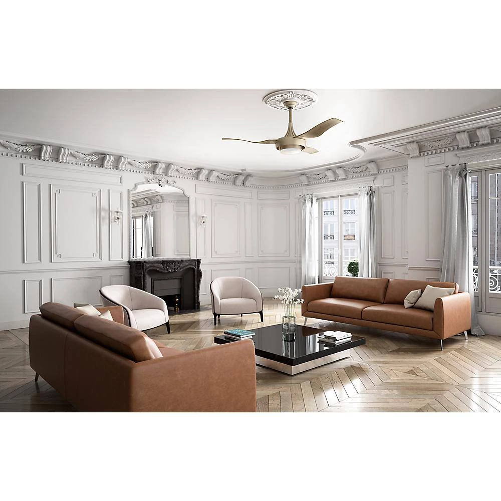 Perseus 64 in. LED Indoor/Outdoor Metallic Sunsand Ceiling Fan by Casablanca 4 Perseus 64 in. LED Indoor/Outdoor Metallic Sunsand Ceiling Fan by Casablanca - Image 2