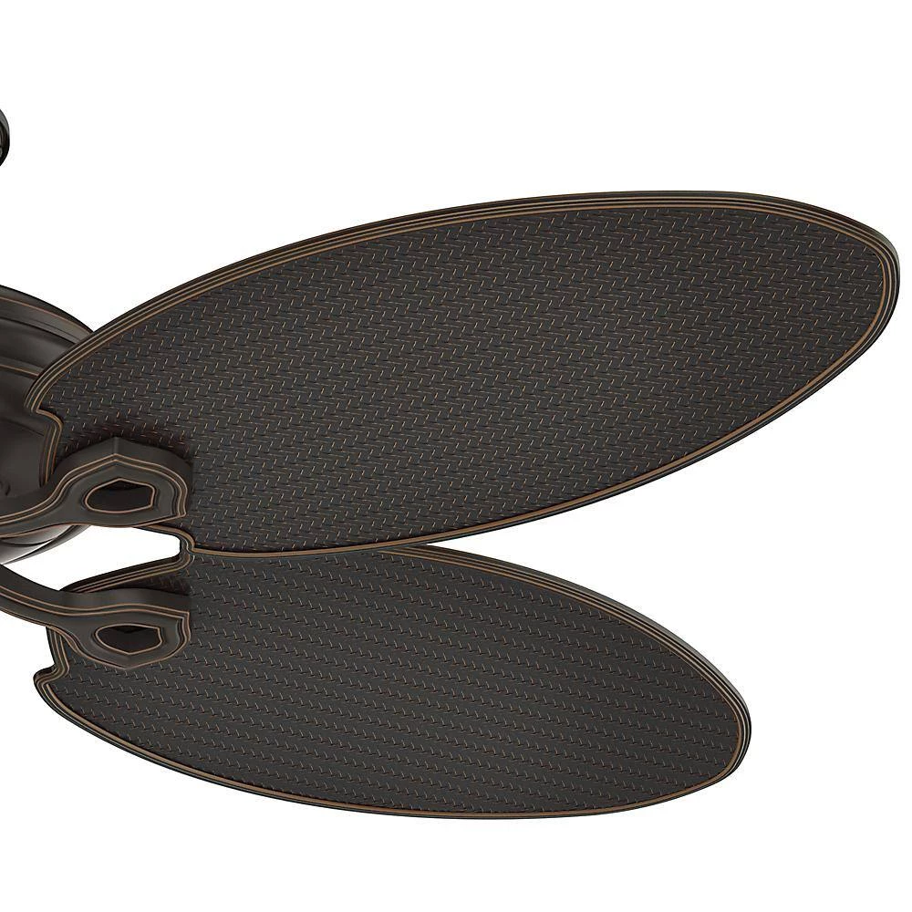 Charthouse 54 in. Outdoor Onyx Bengal Ceiling Fan by Casablanca 8 Charthouse 54 in. Outdoor Onyx Bengal Ceiling Fan by Casablanca - Image 6