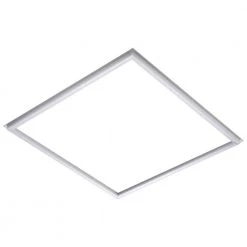 Geometric 2 ft. x 2 ft. 2500-5000 Lumens Integrated LED Grid Panel Light CCT Adjustable 3000K-4000K-5000K (6-Pack) by BEYOND LED TECHNOLOGY -Deals BEYOND LED TECHNOLOGY Store silver beyond led technology led panel lights 151399 1 4f 1000