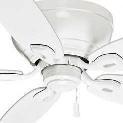 Durant 54 in. Indoor Snow White Ceiling Fan by Casablanca -Deals BEYOND LED TECHNOLOGY Store snow white casablanca ceiling fans without lights 54103 77 1000