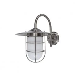 Coastal Boston 1-Light 304 Stainless Steel Outdoor Wall Mount Lantern by LUTEC -Deals BEYOND LED TECHNOLOGY Store stainless steel lutec outdoor sconces 5004103001 c3 1000