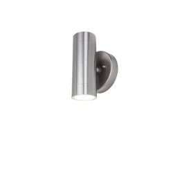 2-Light Brushed Stainless Steel Outdoor Integrated LED Wall Lantern Sconce by LUTEC -Deals BEYOND LED TECHNOLOGY Store stainless steel lutec outdoor sconces 5510808001 c3 1000