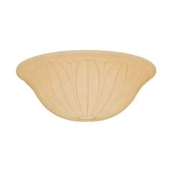 Tropical Leaf Toffee Ceiling Fan Glass Bowl for 99023 by Casablanca