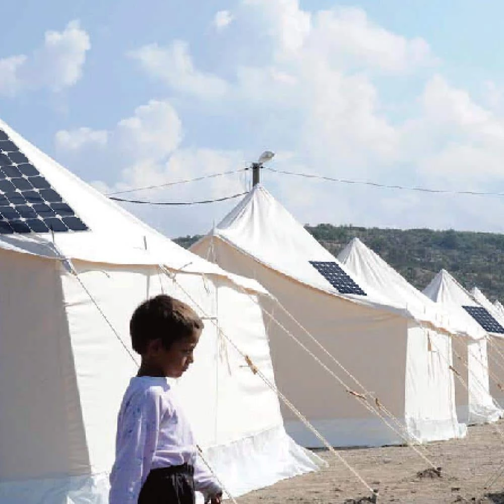 Solar 12-Watt White Motion Activated Outdoor Integrated LED Portable Carport Flood Light 1500 Lumens 5000K by BEYOND LED TECHNOLOGY 7 Solar 12-Watt White Motion Activated Outdoor Integrated LED Portable Carport Flood Light 1500 Lumens 5000K by BEYOND LED TECHNOLOGY - Image 5