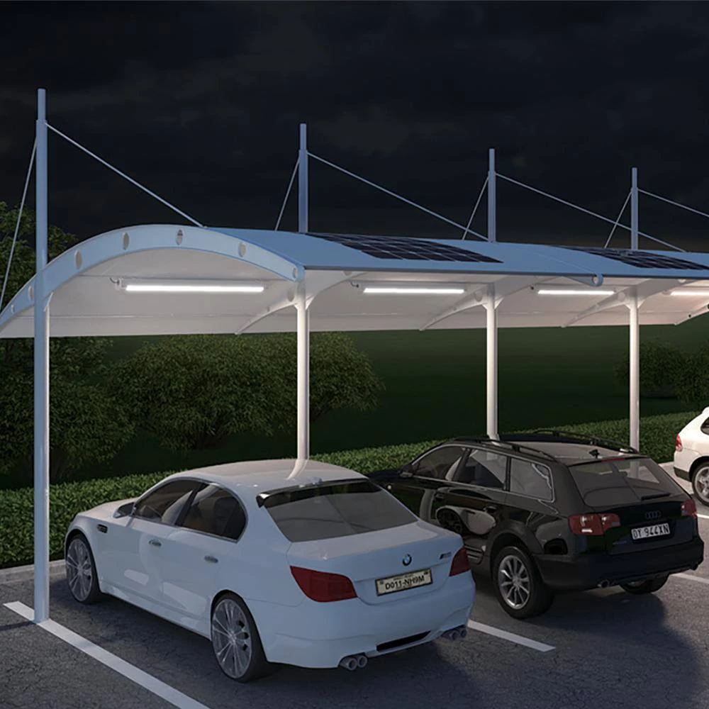 Solar 12-Watt White Motion Activated Outdoor Integrated LED Portable Carport Flood Light 1500 Lumens 5000K by BEYOND LED TECHNOLOGY 16 Solar 12-Watt White Motion Activated Outdoor Integrated LED Portable Carport Flood Light 1500 Lumens 5000K by BEYOND LED TECHNOLOGY - Image 14