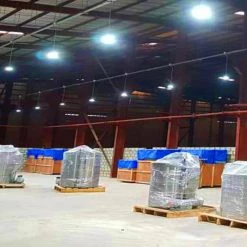 UFO Junior 1.21 ft. 650-Watt Equivalent Integrated LED White High Bay Light 33600 Lm CCT Adjustable 3500K/4000K/5000K by BEYOND LED TECHNOLOGY -Deals BEYOND LED TECHNOLOGY Store white beyond led technology high bay lights 151778 76 1000