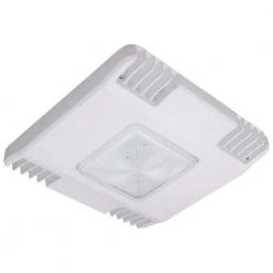 400-Watt Equivalent Integrated LED White Gas Station Canopy Light 20221 Lumens 5700K by BEYOND LED TECHNOLOGY