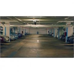 KP Series 300-Watt Equivalent Integrated LED White Housing Parking Garage Area Light Adjustable CCT 3000-5000K by BEYOND LED TECHNOLOGY -Deals BEYOND LED TECHNOLOGY Store white beyond led technology parking lot lights 151239 4f 1000