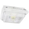 Hale 150-Watt Equivalent Integrated LED White Housing Parking Garage Fixture Area Light 5000K 7150 Lumens by BEYOND LED TECHNOLOGY -Deals BEYOND LED TECHNOLOGY Store white beyond led technology parking lot lights 151703 64 1000
