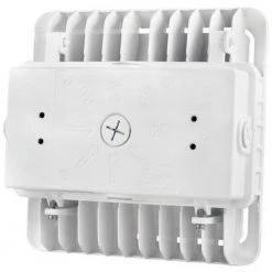 Hale 150-Watt Equivalent Integrated LED White Housing Parking Garage Fixture Area Light 5000K 7150 Lumens by BEYOND LED TECHNOLOGY -Deals BEYOND LED TECHNOLOGY Store white beyond led technology parking lot lights 151703 fa 1000