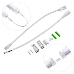 Yonah 4 ft. 30-Watt LED Linkable Integrated Tube Light 4200 Lumens 6500K Striped Lens (4-Pack) by BEYOND LED TECHNOLOGY 12 Yonah 4 ft. 30-Watt LED Linkable Integrated Tube Light 4200 Lumens 6500K Striped Lens (4-Pack) by BEYOND LED TECHNOLOGY -Deals BEYOND LED TECHNOLOGY Store white beyond led technology strip light fixtures 151716 1 44 1000