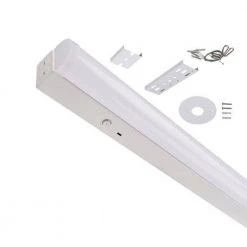 Crisp Series 8 ft. 120-Watt Equivalent Integrated LED White Linkable Strip Light Fixture Adjustable CCT (2-Pack) by BEYOND LED TECHNOLOGY 10 Crisp Series 8 ft. 120-Watt Equivalent Integrated LED White Linkable Strip Light Fixture Adjustable CCT (2-Pack) by BEYOND LED TECHNOLOGY -Deals BEYOND LED TECHNOLOGY Store white beyond led technology strip light fixtures 151790 1 1f 1000