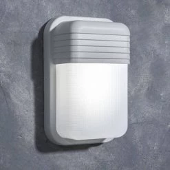 Coastal Coronado White Outdoor Integrated LED Bulkhead Wall Lantern by LUTEC -Deals BEYOND LED TECHNOLOGY Store white lutec bulkhead lights 6381703331 4f 1000