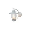 Coastal Nantucket 1-Light White Outdoor Wall Lantern Sconce by LUTEC -Deals BEYOND LED TECHNOLOGY Store white lutec outdoor sconces 5280001331 64 1000