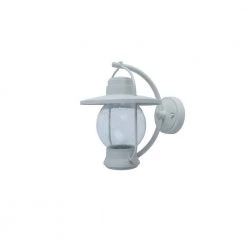 Coastal Nantucket 1-Light White Outdoor Wall Lantern Sconce by LUTEC 7 Coastal Nantucket 1-Light White Outdoor Wall Lantern Sconce by LUTEC -Deals BEYOND LED TECHNOLOGY Store white lutec outdoor sconces 5280001331 c3 1000