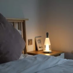 11.5 in. White Outdoor Portable Table Lamp by LUTEC -Deals BEYOND LED TECHNOLOGY Store white lutec outdoor table lamps 8500102331 1f 1000